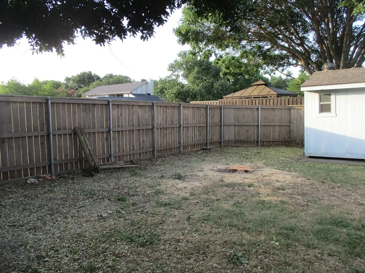 Cleared yard after professional tree removal in Mcmechen